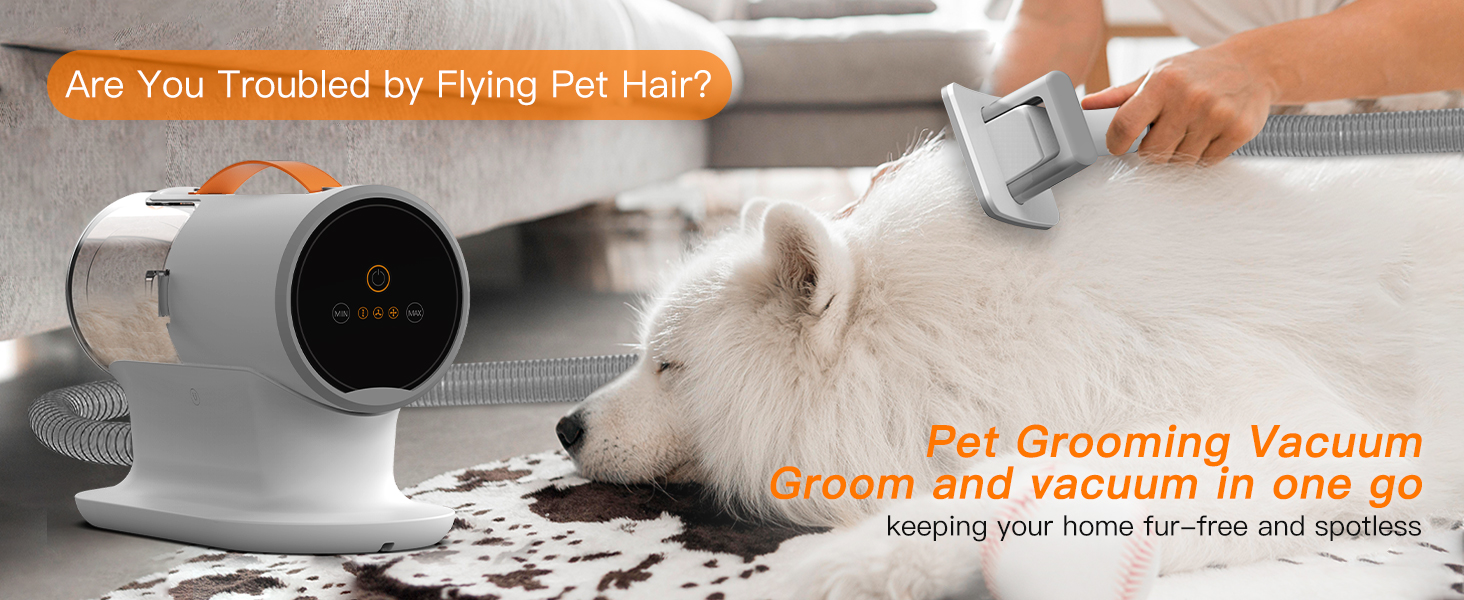 pet grooming vacuum