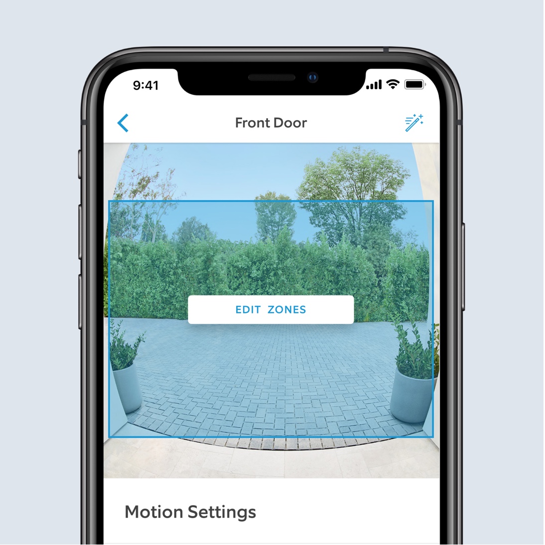 Customizable Motion Zones